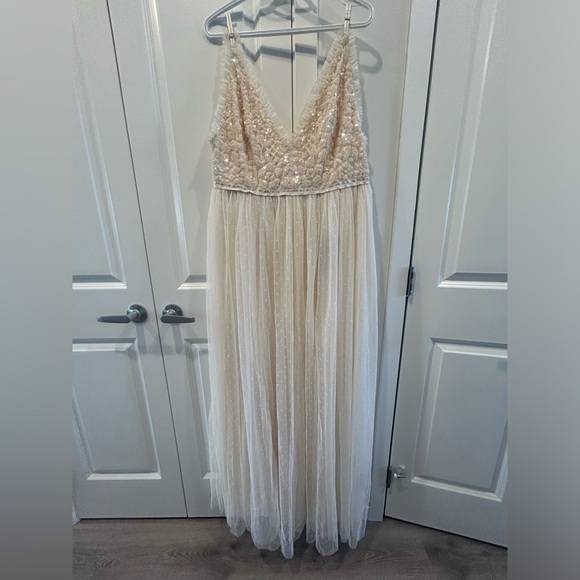 Aurelia Bodice Cami Gown in Champagne - Picture 7 of 7